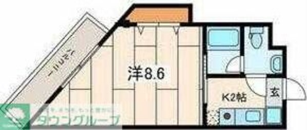 メゾンデマルシェの物件間取画像